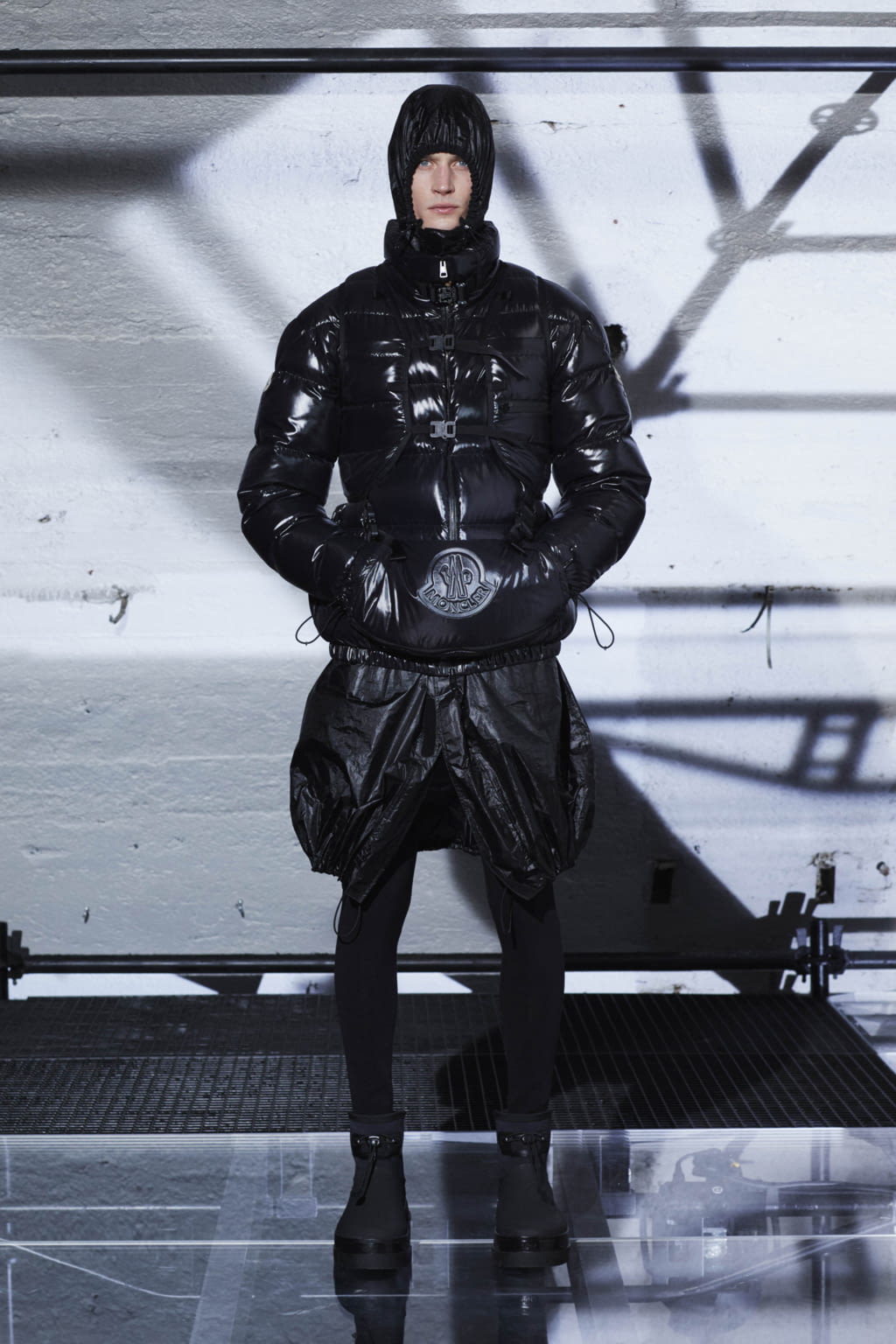 Fashion Week Milan Fall/Winter 2019 look 46 from the Moncler Genius collection 男装