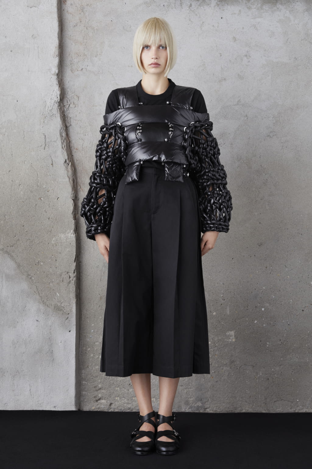 Fashion Week Milan Spring/Summer 2019 look 3 de la collection 6 Moncler Noir Kei Ninomiya womenswear