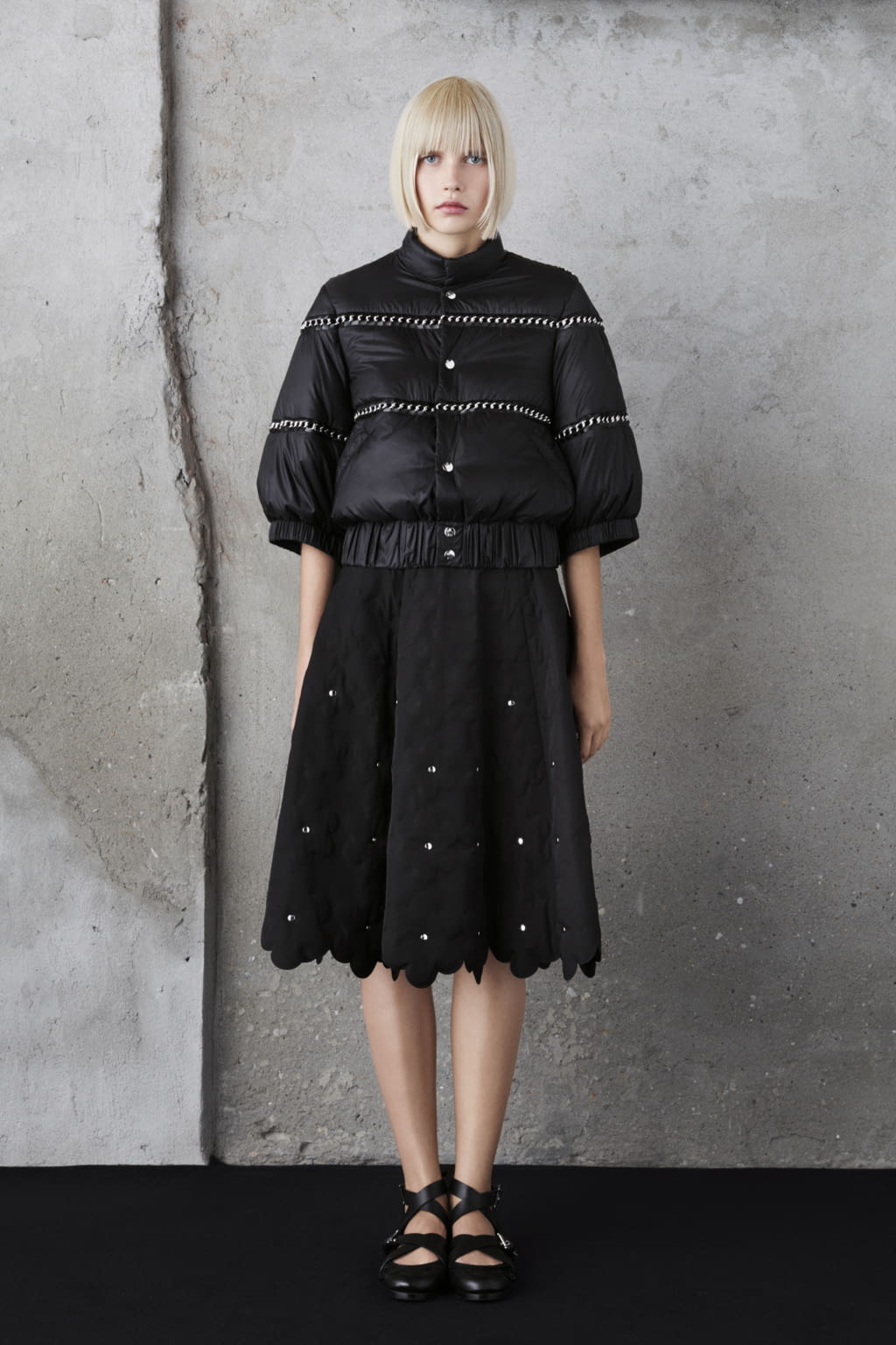 Fashion Week Milan Spring/Summer 2019 look 15 de la collection 6 Moncler Noir Kei Ninomiya womenswear