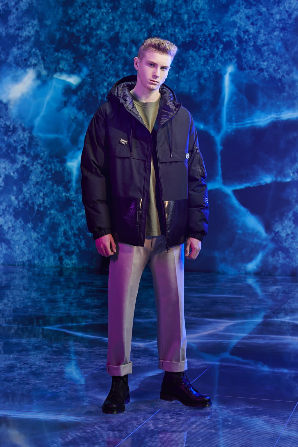 Fashion Week Milan Fall/Winter 2019 look 60 from the Moncler Genius collection menswear