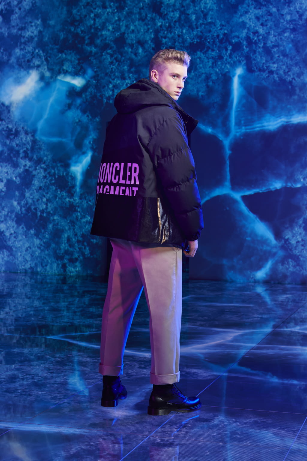 Fashion Week Milan Fall/Winter 2019 look 61 from the Moncler Genius collection menswear