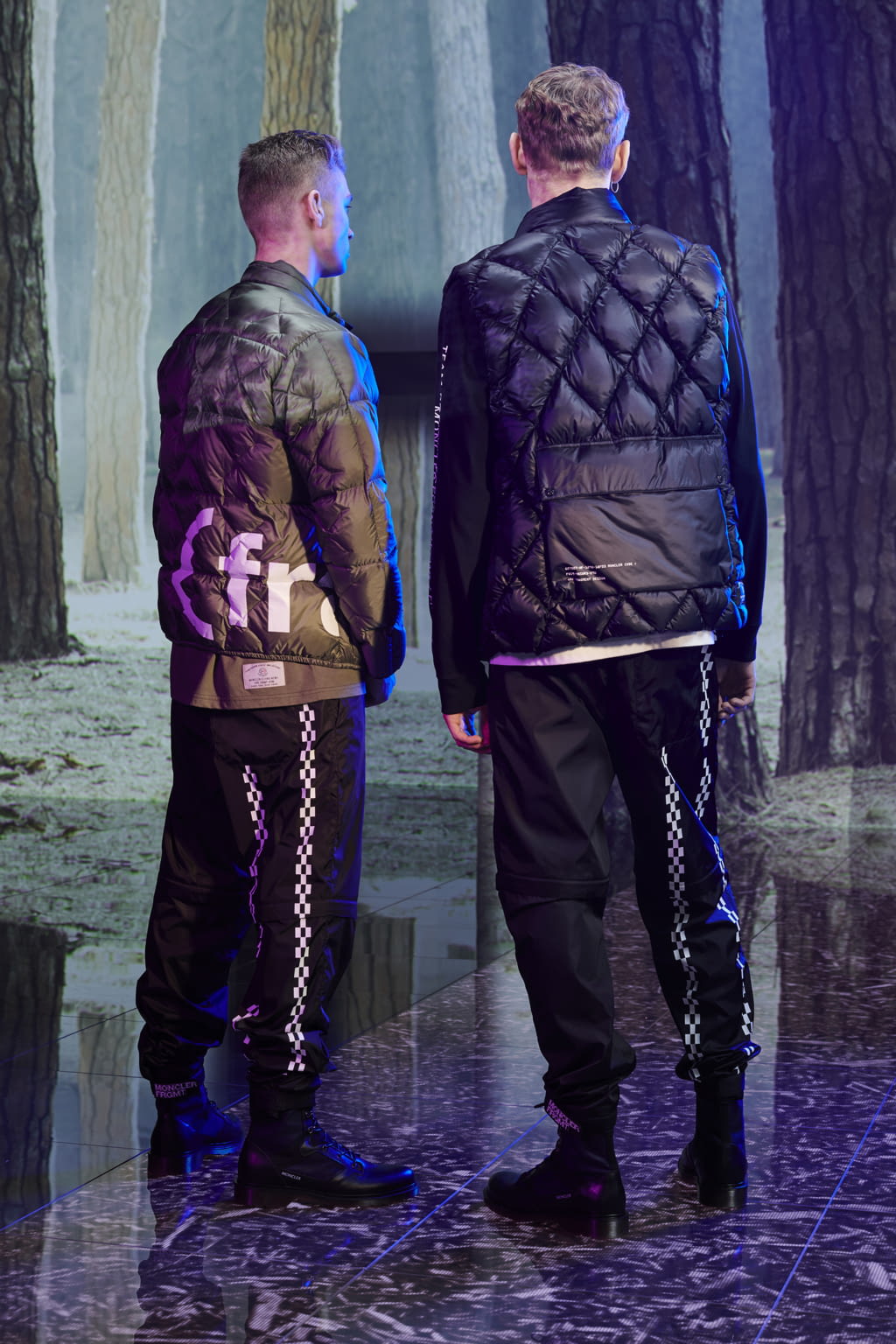 Fashion Week Milan Fall/Winter 2019 look 71 from the Moncler Genius collection 男装