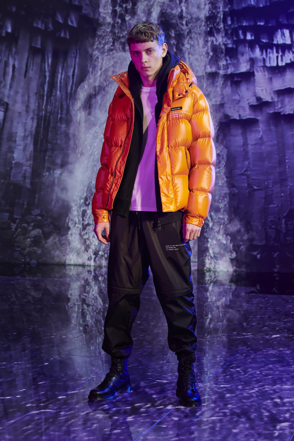 Fashion Week Milan Fall/Winter 2019 look 74 from the Moncler Genius collection 男装