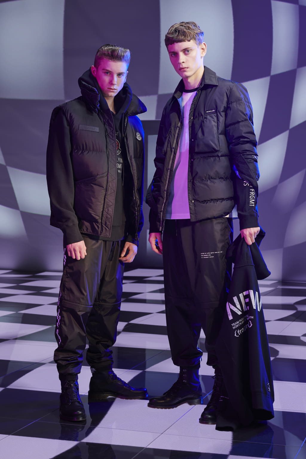 Fashion Week Milan Fall/Winter 2019 look 83 from the Moncler Genius collection 男装