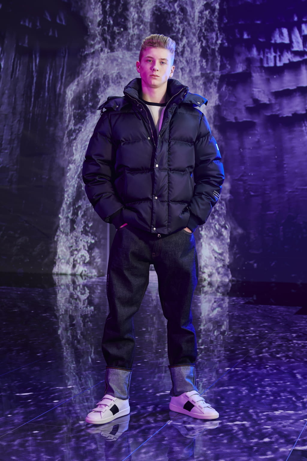 Fashion Week Milan Fall/Winter 2019 look 104 from the Moncler Genius collection 男装