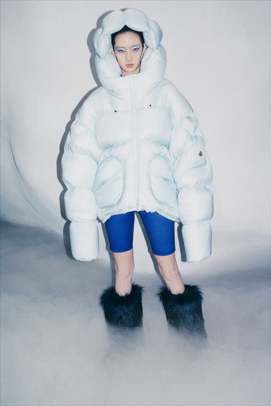 Fashion Week Milan Spring/Summer 2022 look 10 from the Moncler + Dingyun Zhang collection 女装
