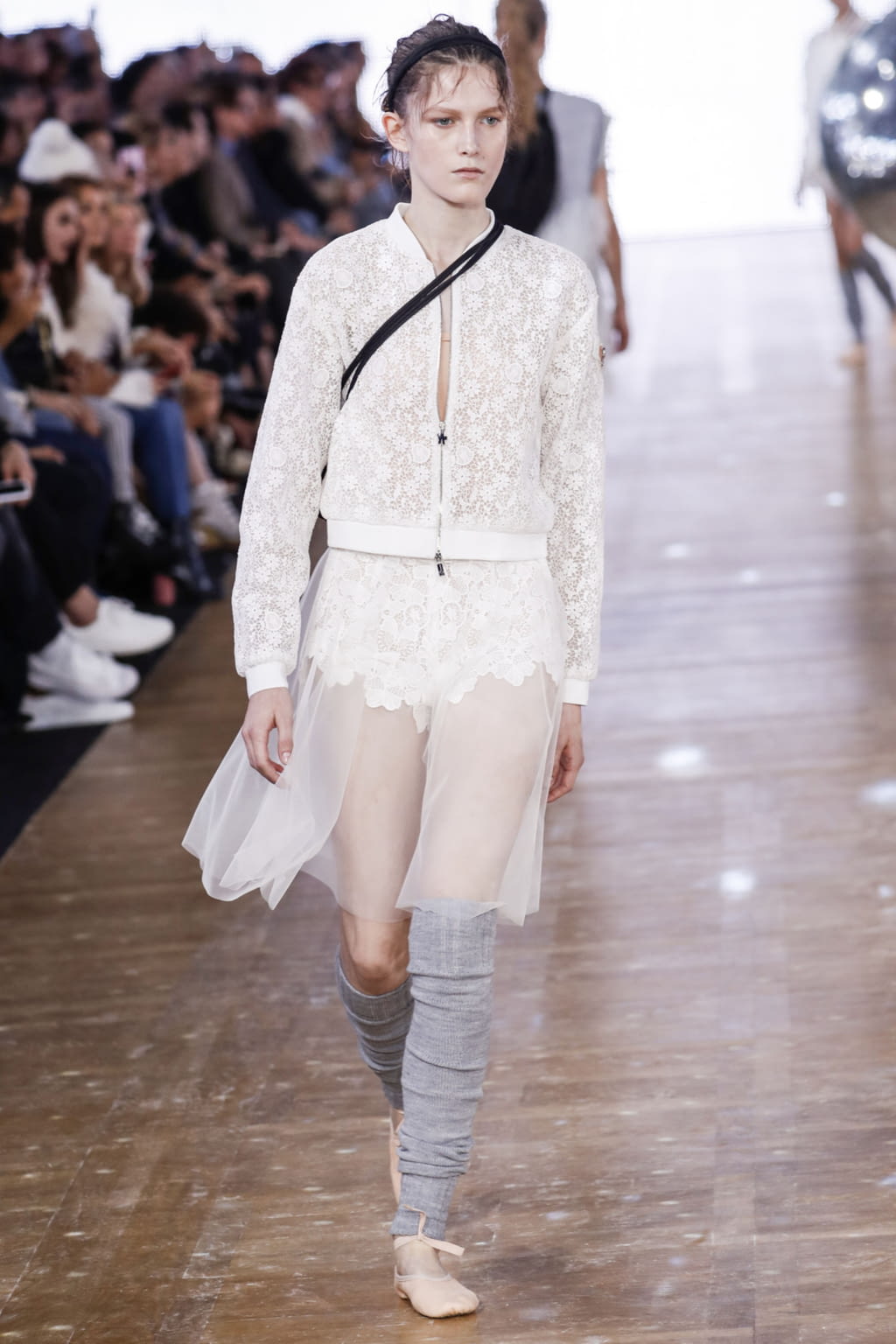 Fashion Week Paris Spring/Summer 2018 look 13 from the Moncler Gamme Rouge collection womenswear