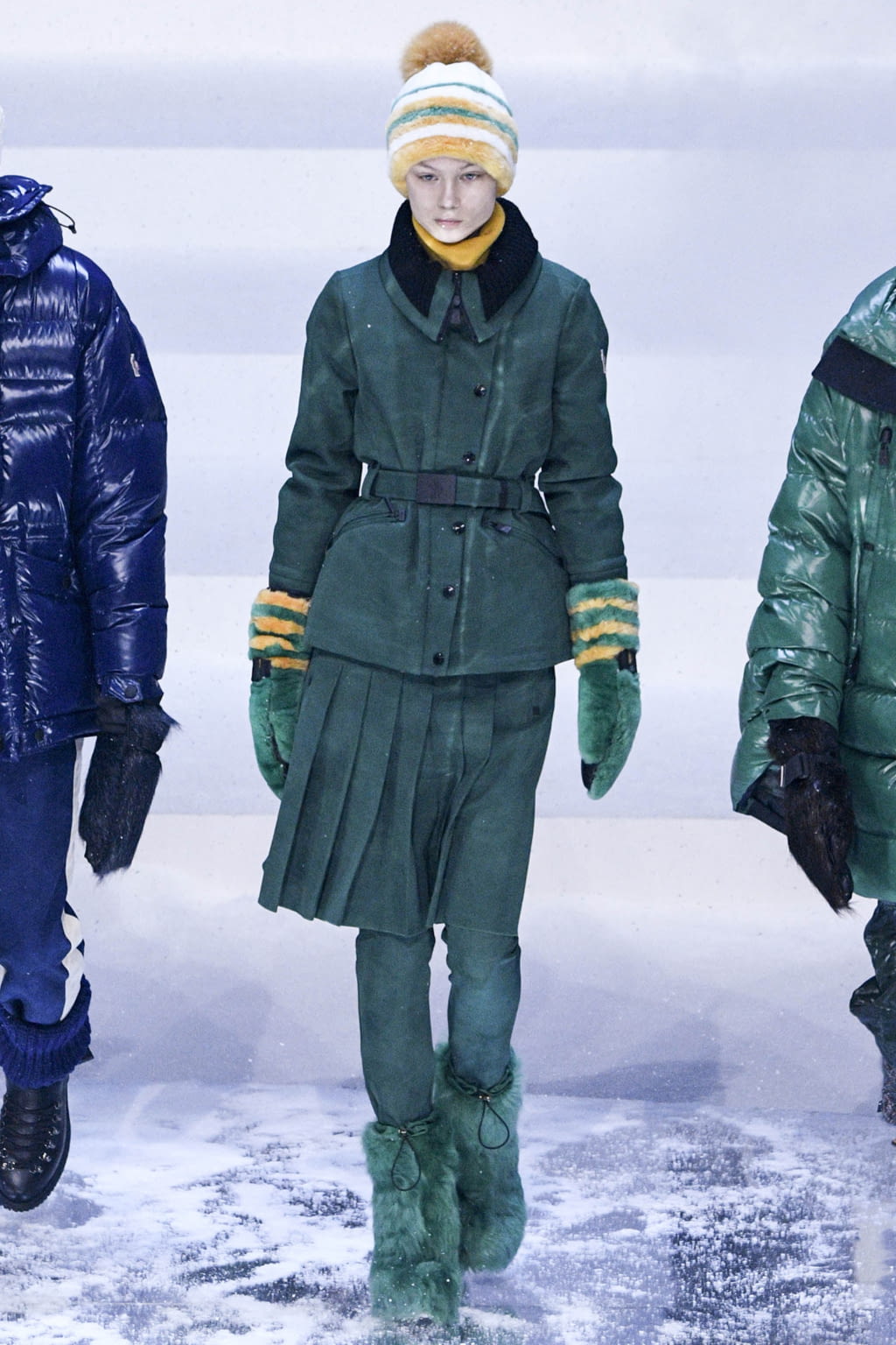 Fashion Week New York Fall/Winter 2017 look 36 from the 3 Moncler Grenoble collection 女装