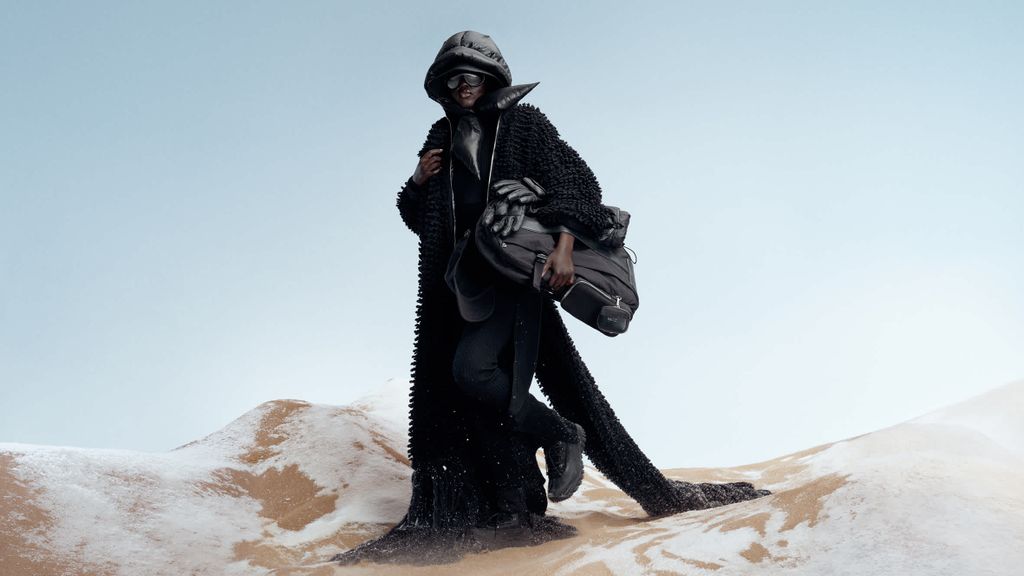 Fashion Week Milan Fall/Winter 2025 look 50 from the Moncler collection menswear