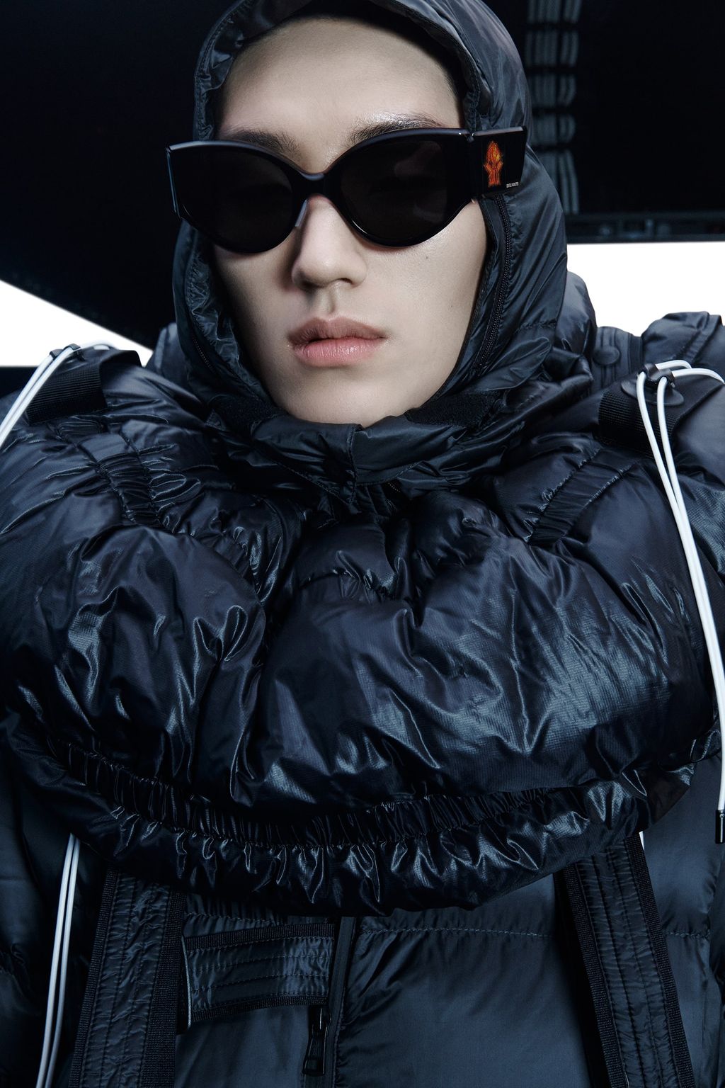 Fashion Week Milan Spring/Summer 2022 look 14 from the Moncler + Gentle Monster collection womenswear