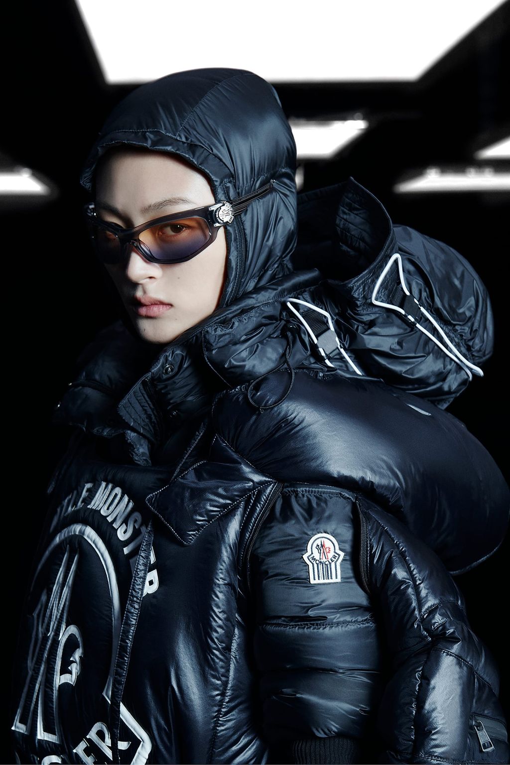 Fashion Week Milan Spring/Summer 2022 look 2 from the Moncler + Gentle Monster collection womenswear