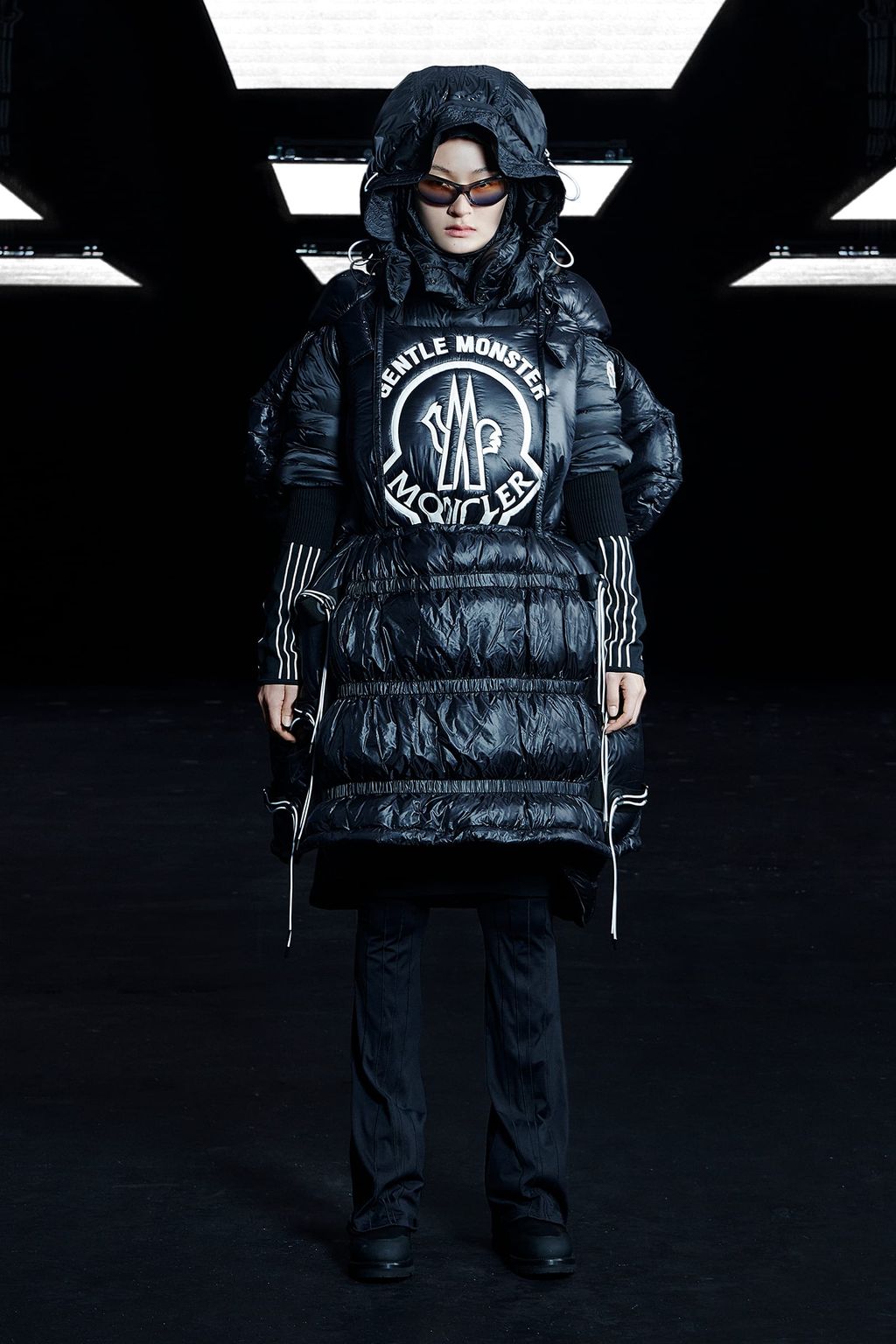 Fashion Week Milan Spring/Summer 2022 look 4 from the Moncler + Gentle Monster collection womenswear