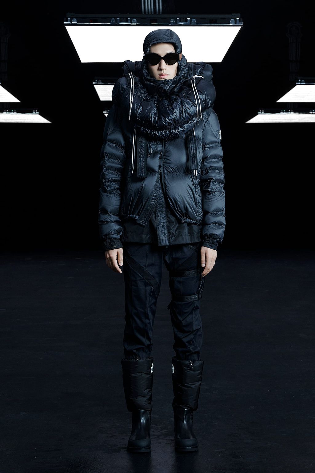 Fashion Week Milan Spring/Summer 2022 look 9 from the Moncler + Gentle Monster collection womenswear