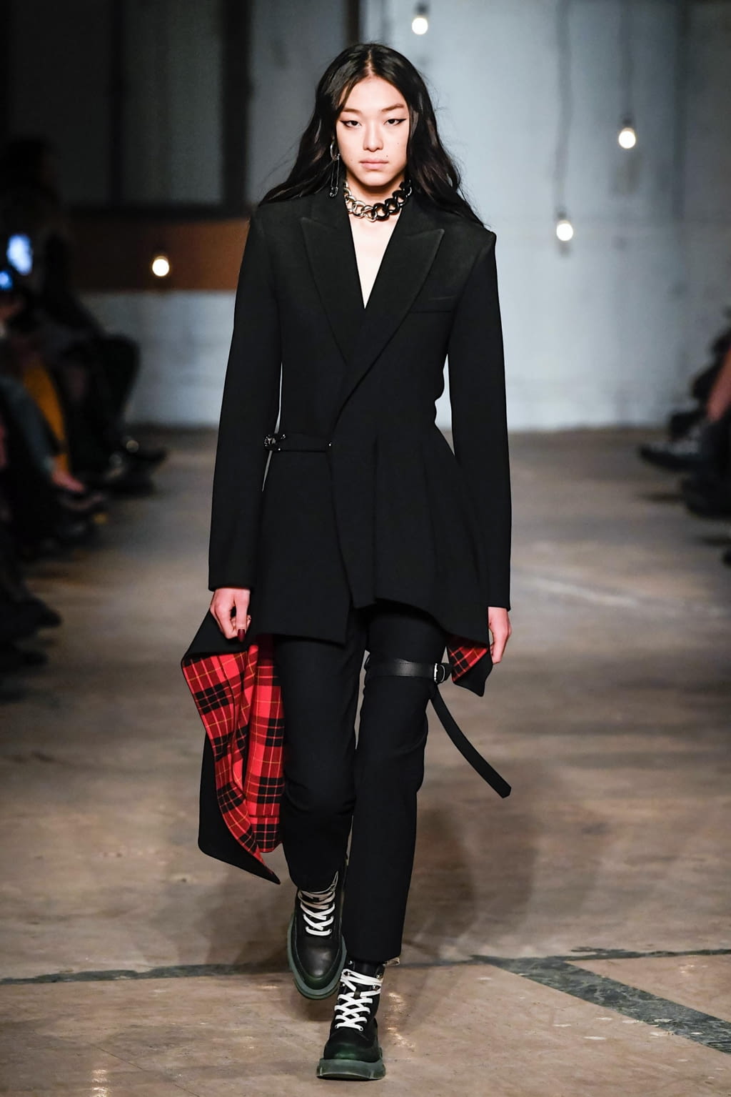 Fashion Week New York Fall/Winter 2020 look 12 de la collection Monse womenswear
