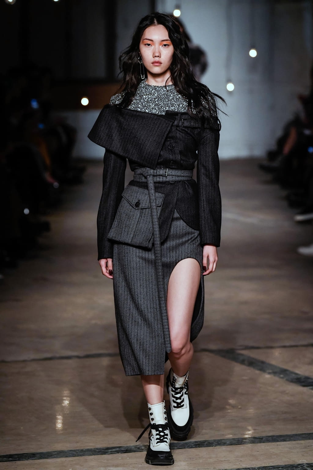 Fashion Week New York Fall/Winter 2020 look 34 from the Monse collection 女装