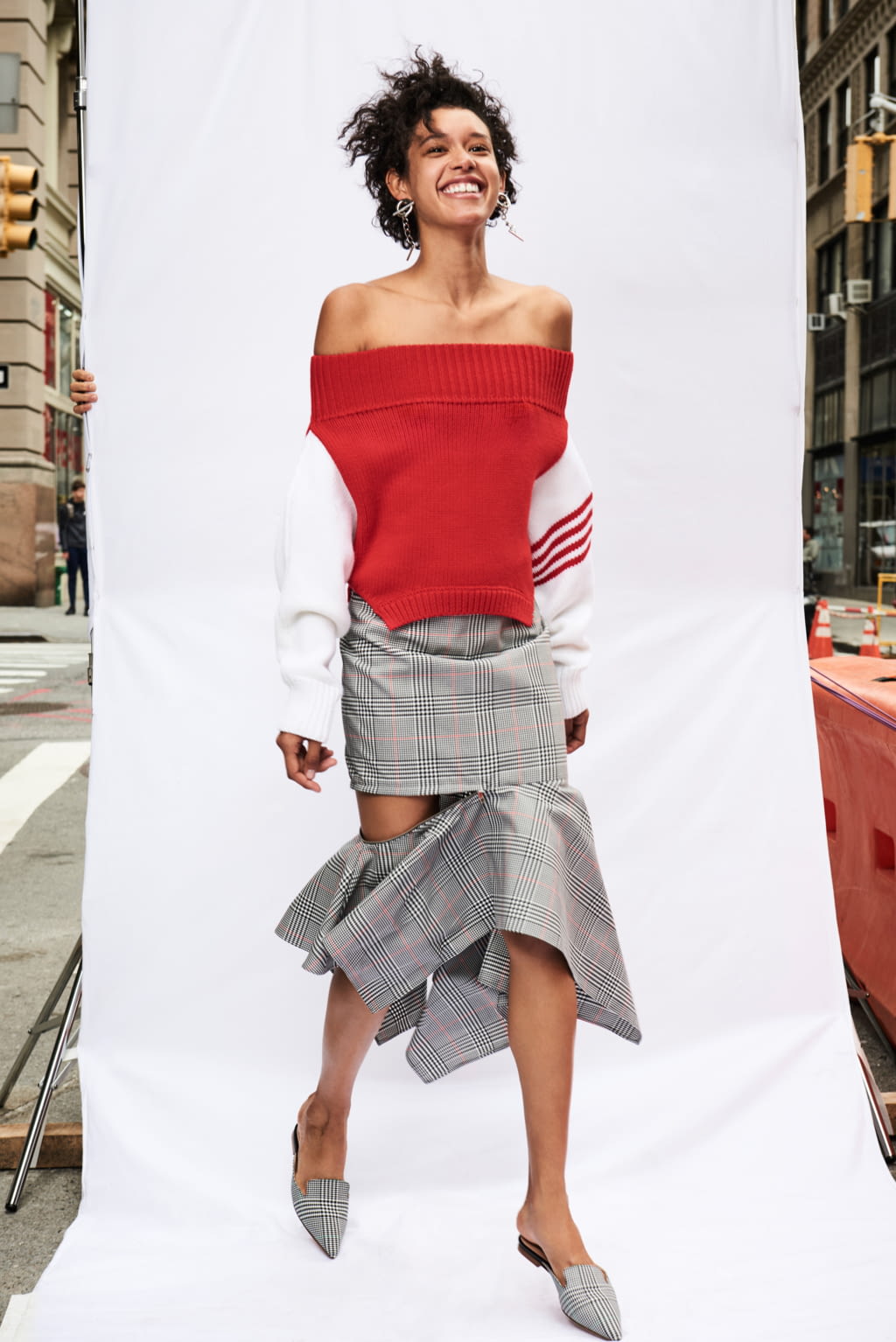 Fashion Week New York Resort 2018 look 5 from the Monse collection womenswear