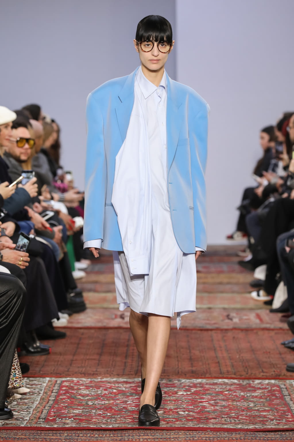 Fashion Week Paris Fall/Winter 2020 look 10 from the MOOHONG collection womenswear