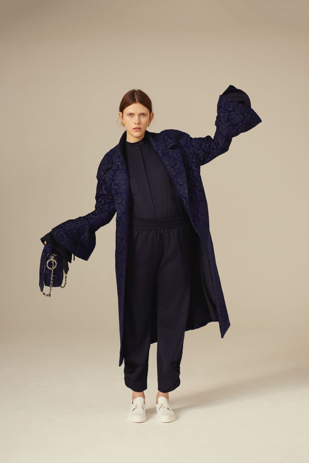 Fashion Week New York Pre-Fall 2017 look 18 from the Mother Of Pearl collection womenswear