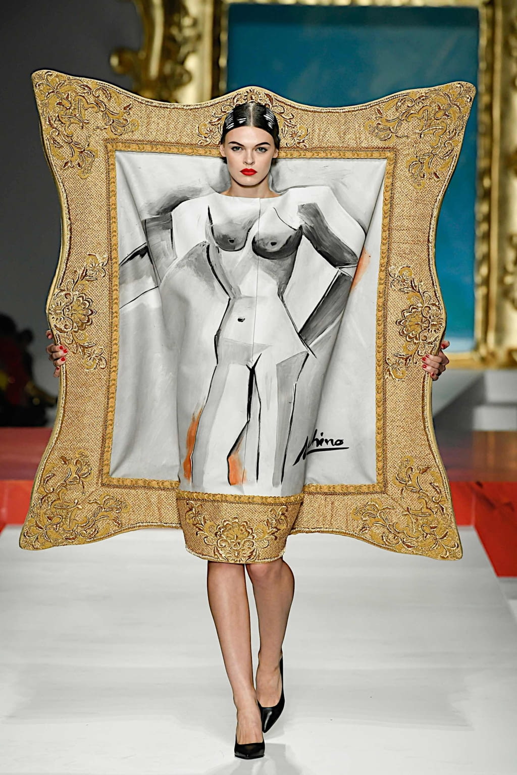 Fashion Week Milan Spring/Summer 2020 look 43 de la collection Moschino womenswear