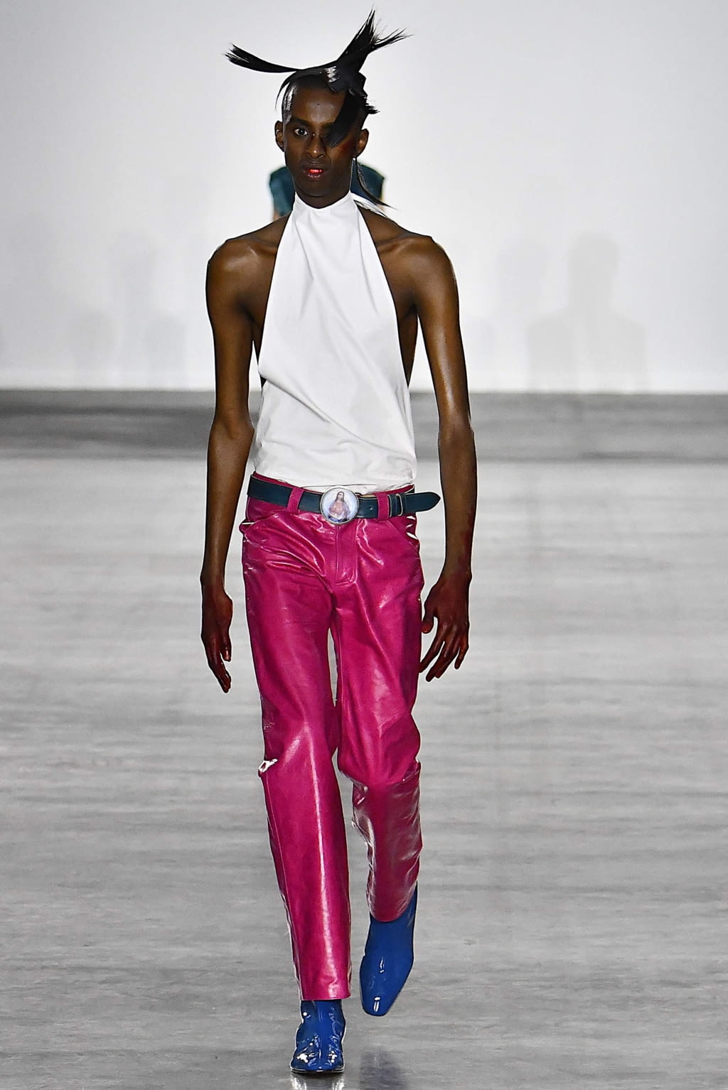 Fashion Week London Spring/Summer 2020 look 32 from the Fashion East collection 男装