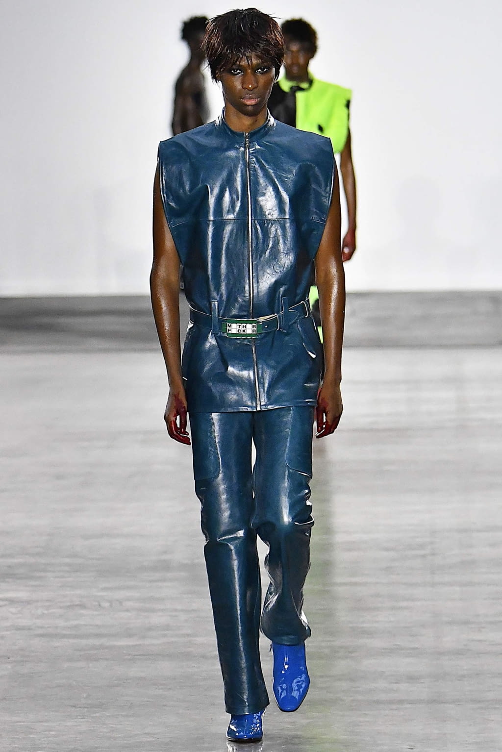 Fashion Week London Spring/Summer 2020 look 38 from the Fashion East collection menswear