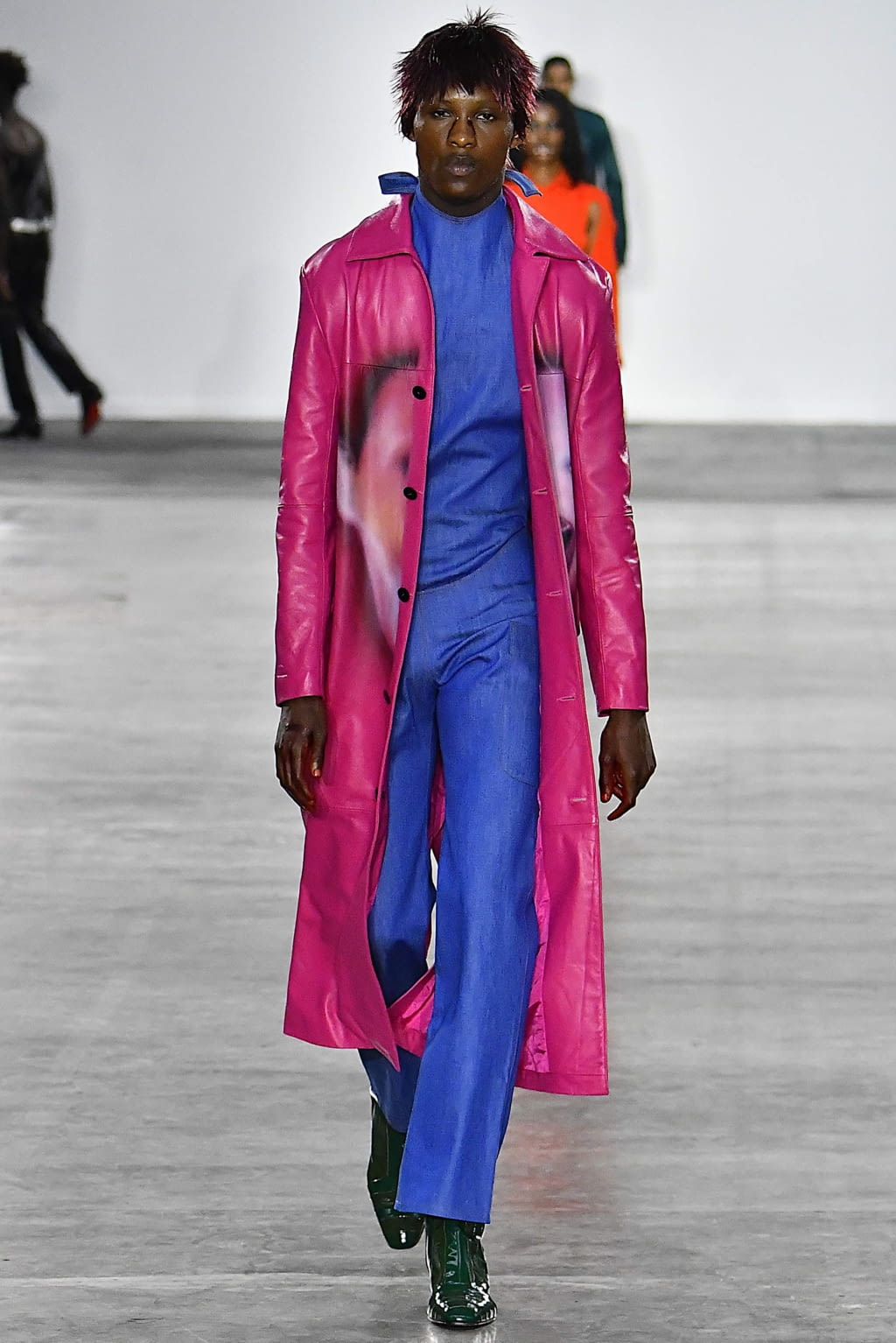 Fashion Week London Spring/Summer 2020 look 43 from the Fashion East collection menswear