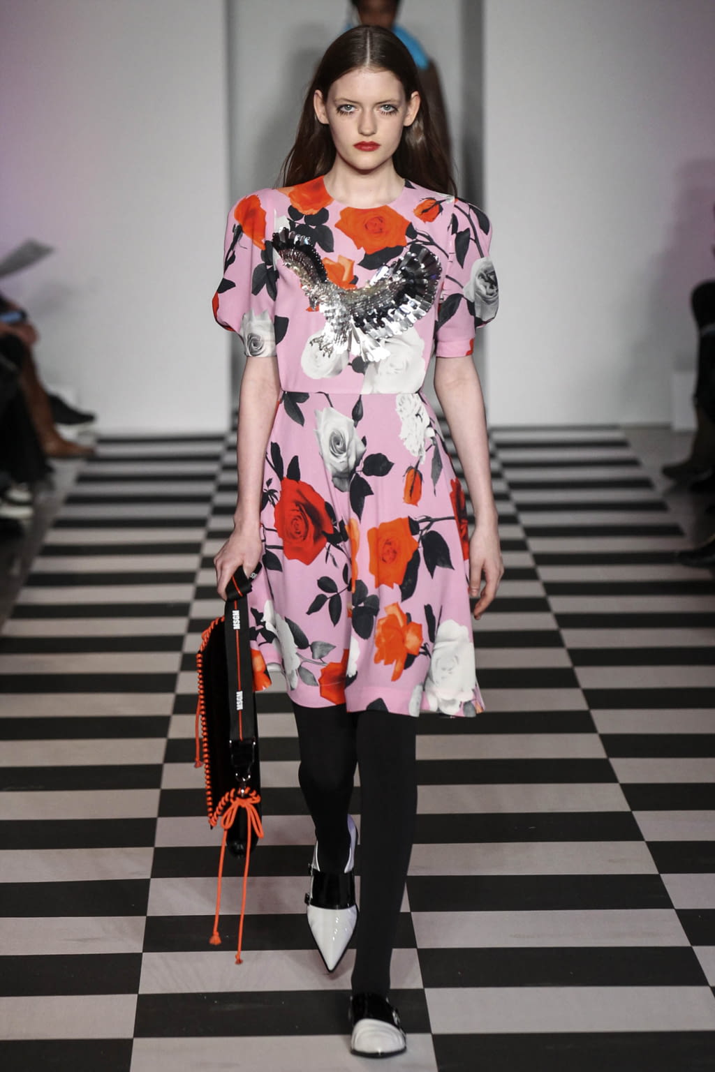 Fashion Week Milan Fall/Winter 2017 look 13 from the MSGM collection 女装