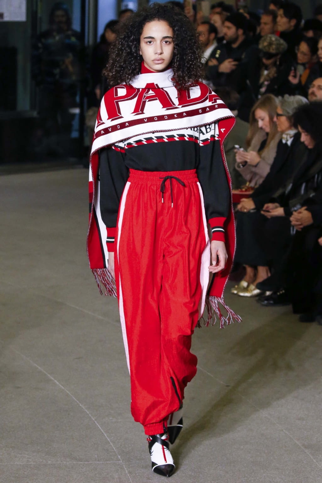 Fashion Week Milan Fall/Winter 2018 look 13 from the MSGM collection womenswear