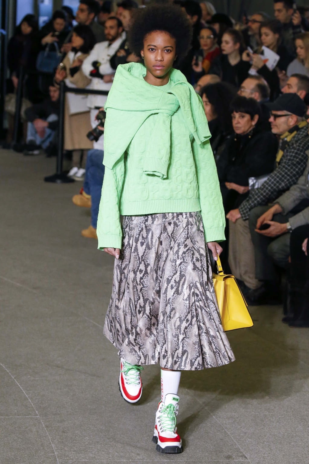 Fashion Week Milan Fall/Winter 2018 look 30 from the MSGM collection 女装