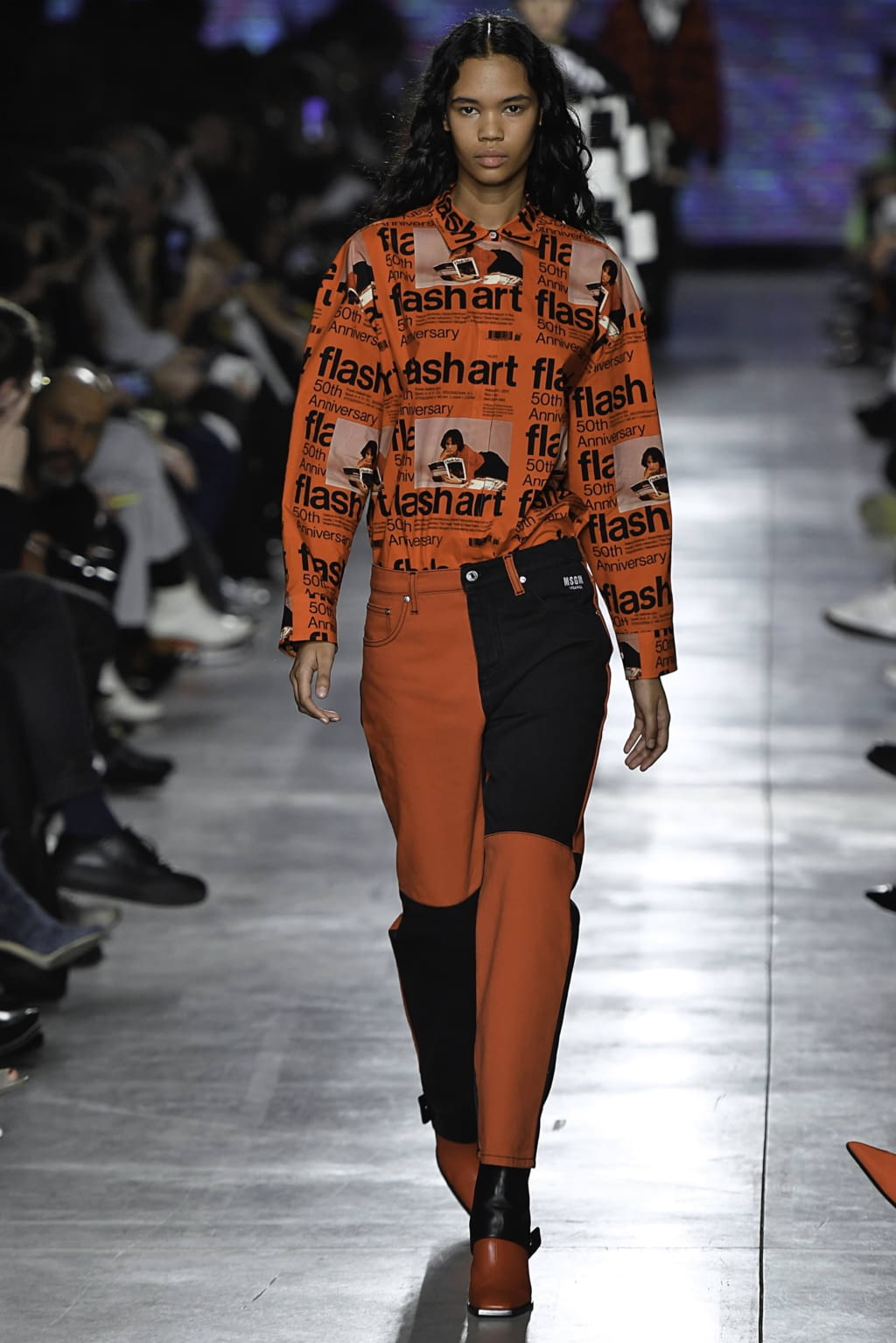 Fashion Week Milan Fall/Winter 2019 look 10 from the MSGM collection 女装