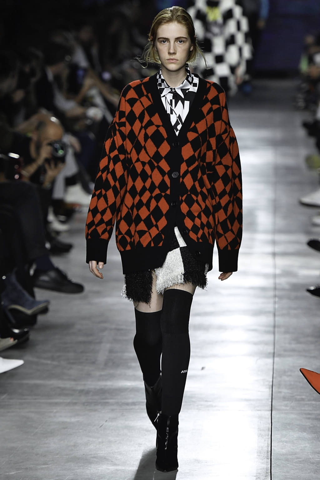Fashion Week Milan Fall/Winter 2019 look 12 from the MSGM collection womenswear