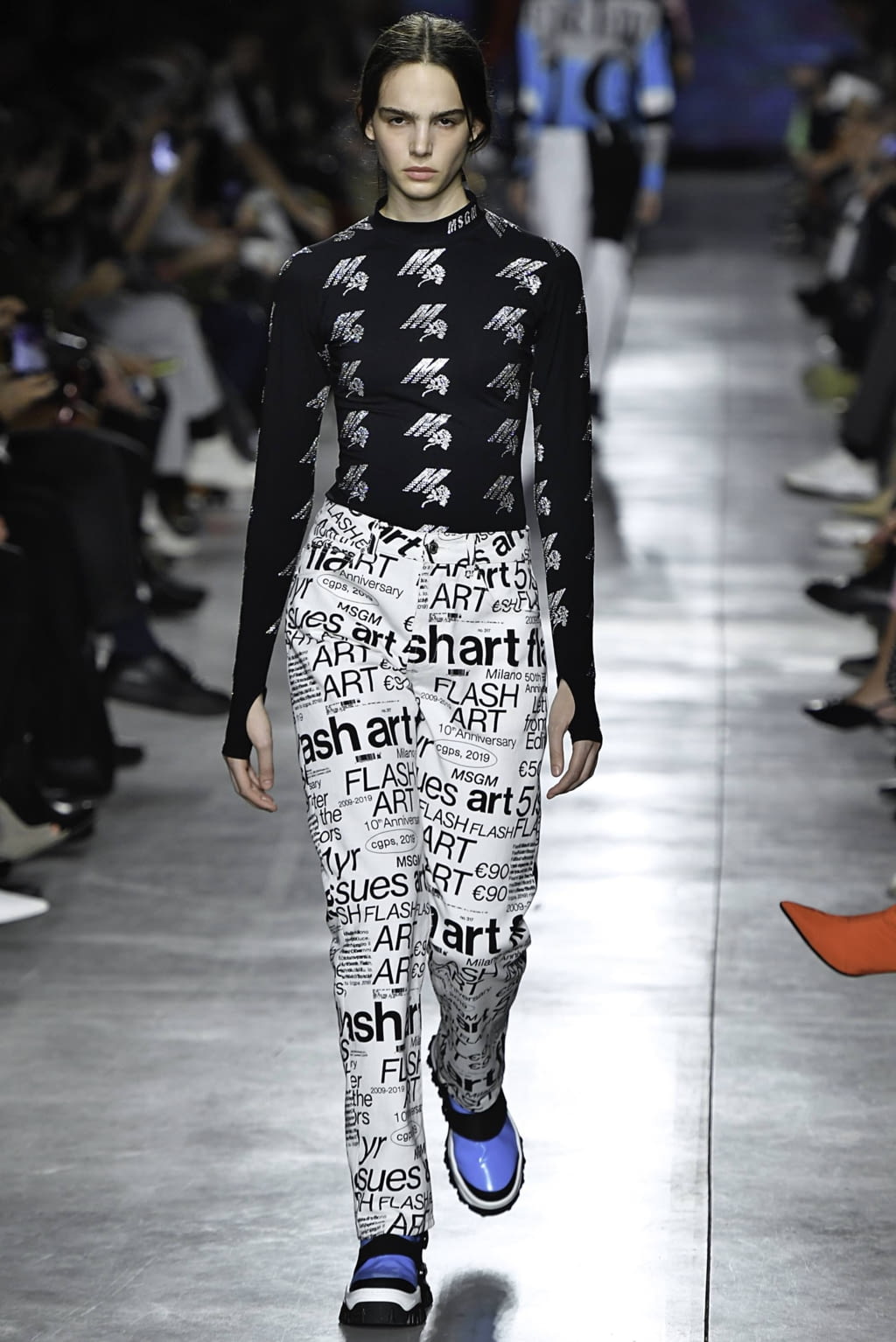 Fashion Week Milan Fall/Winter 2019 look 15 from the MSGM collection womenswear