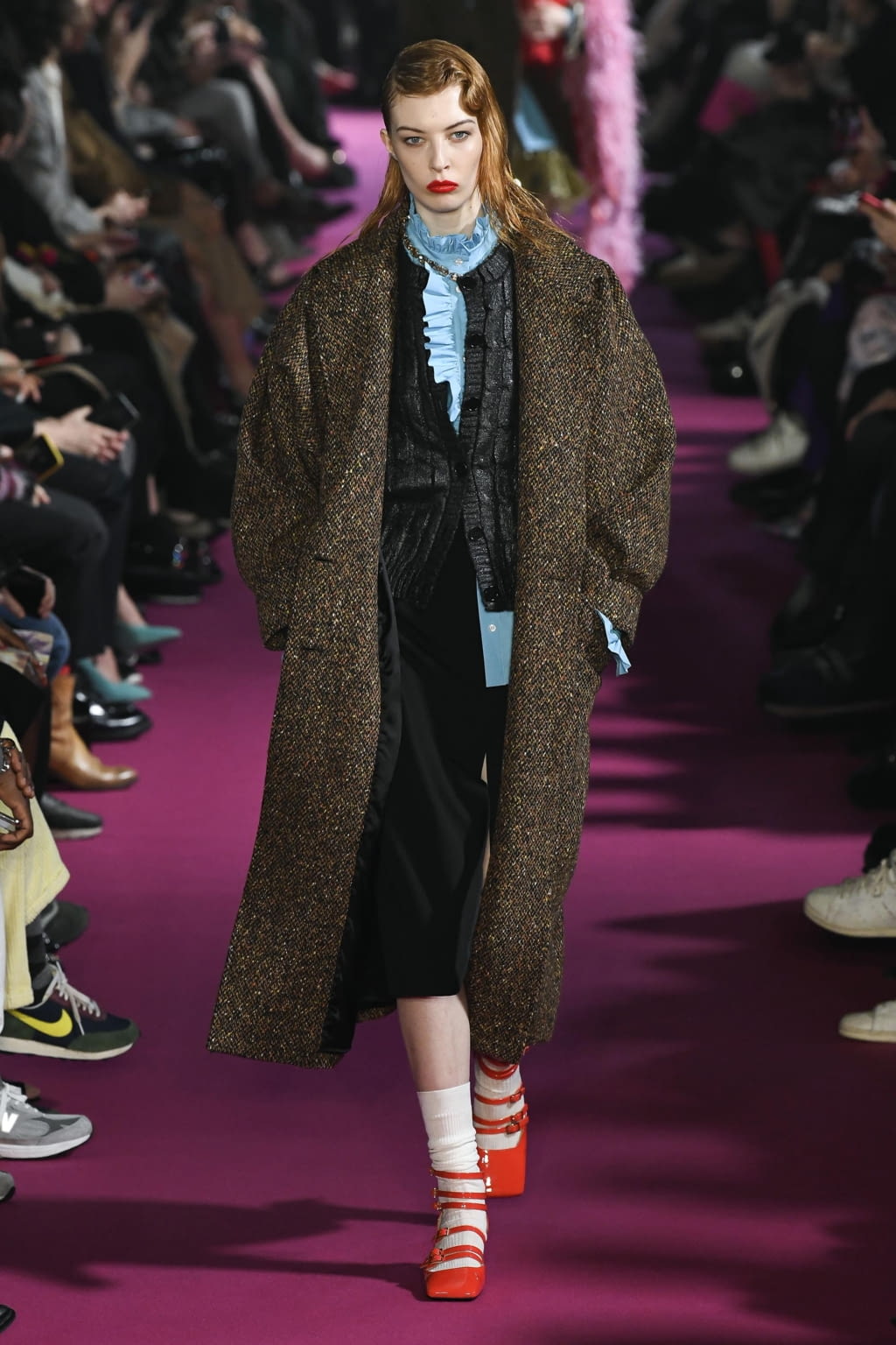 Fashion Week Milan Fall/Winter 2020 look 3 from the MSGM collection 女装