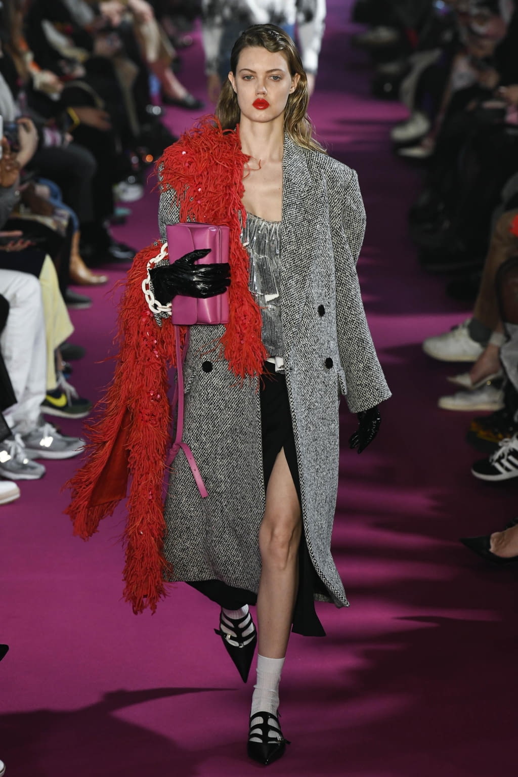 Fashion Week Milan Fall/Winter 2020 look 12 from the MSGM collection 女装