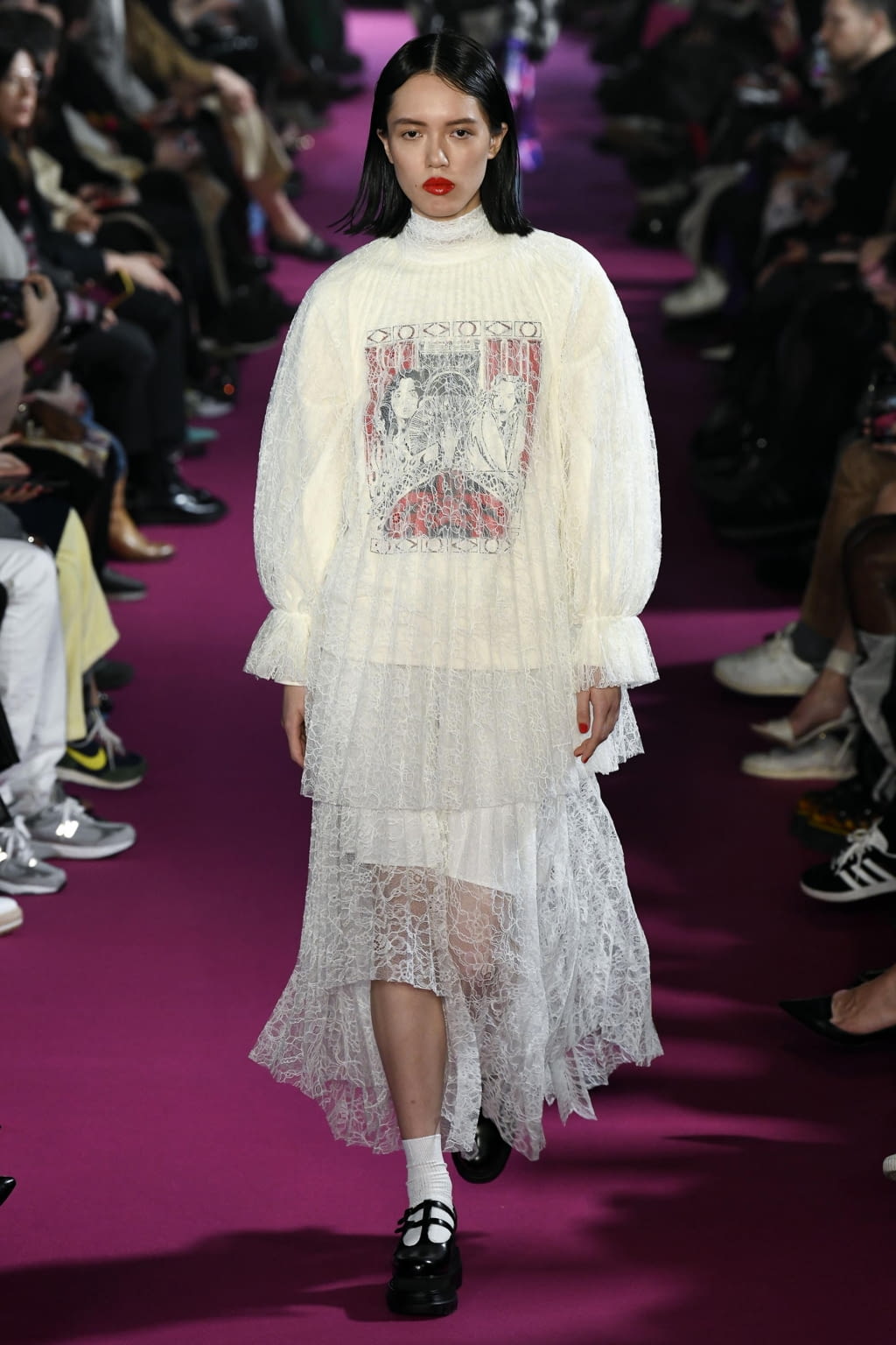 Fashion Week Milan Fall/Winter 2020 look 15 from the MSGM collection 女装