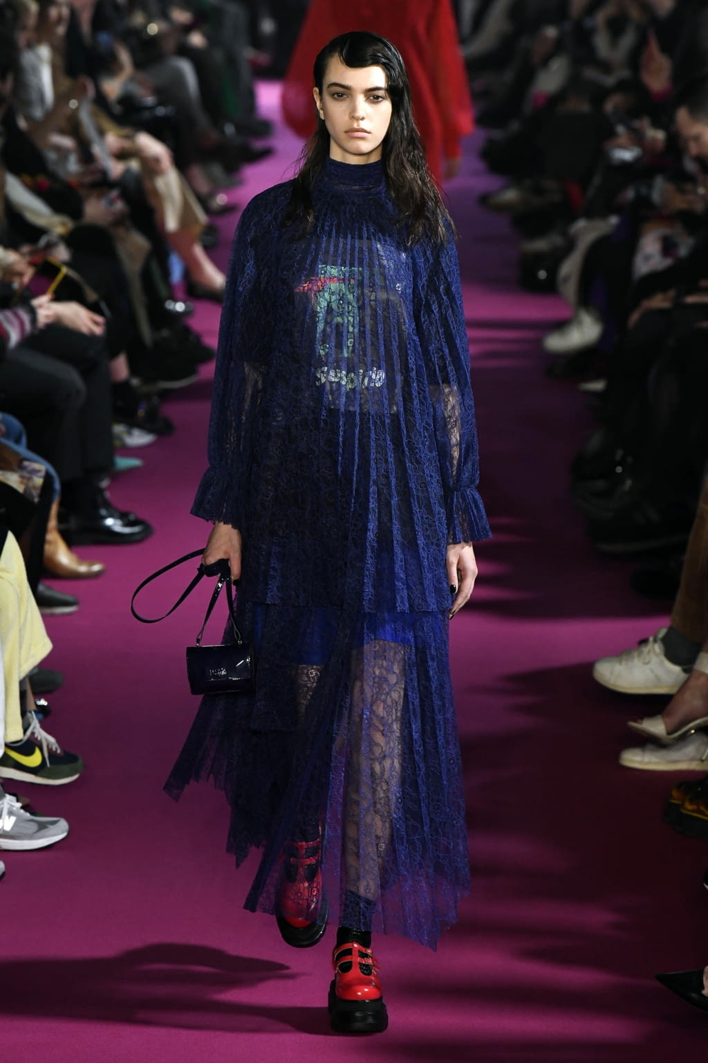 Fashion Week Milan Fall/Winter 2020 look 17 from the MSGM collection womenswear