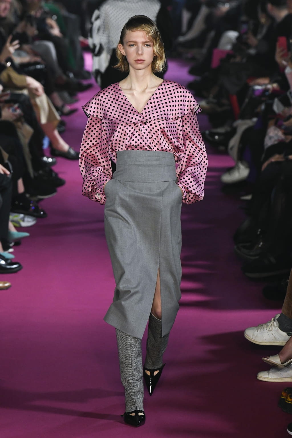 Fashion Week Milan Fall/Winter 2020 look 22 from the MSGM collection 女装