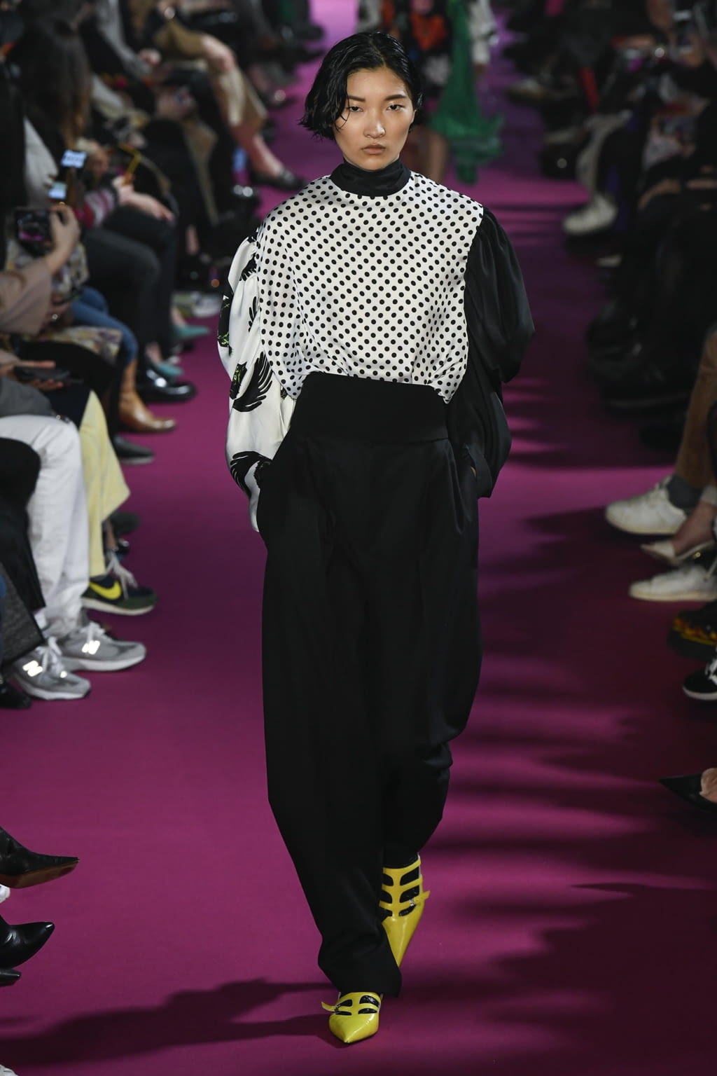 Fashion Week Milan Fall/Winter 2020 look 23 from the MSGM collection 女装