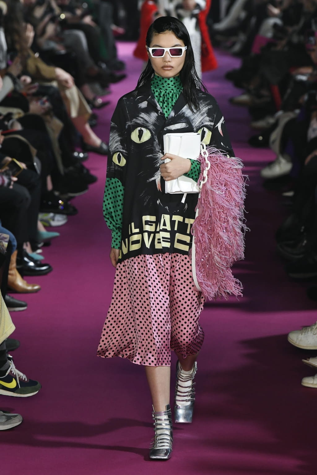 Fashion Week Milan Fall/Winter 2020 look 25 from the MSGM collection womenswear