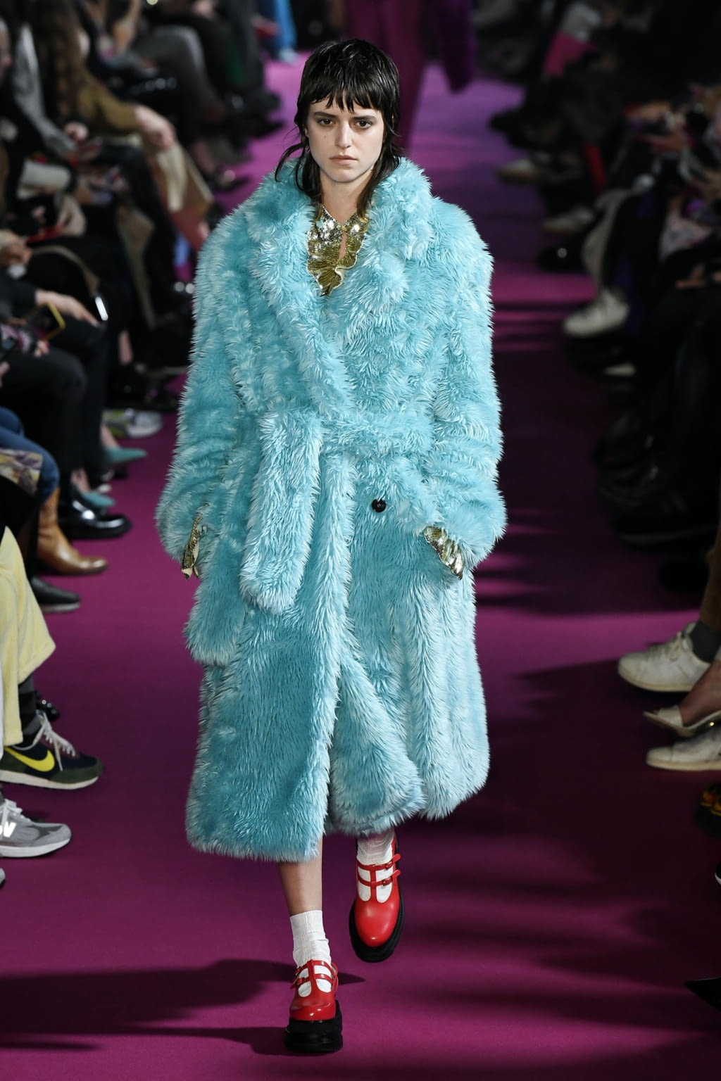 Fashion Week Milan Fall/Winter 2020 look 28 from the MSGM collection 女装