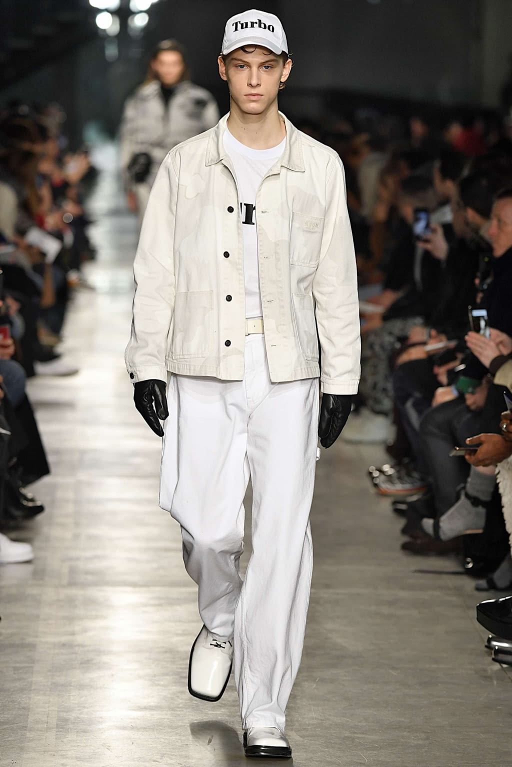 Fashion Week Milan Fall/Winter 2019 look 5 from the MSGM collection 男装