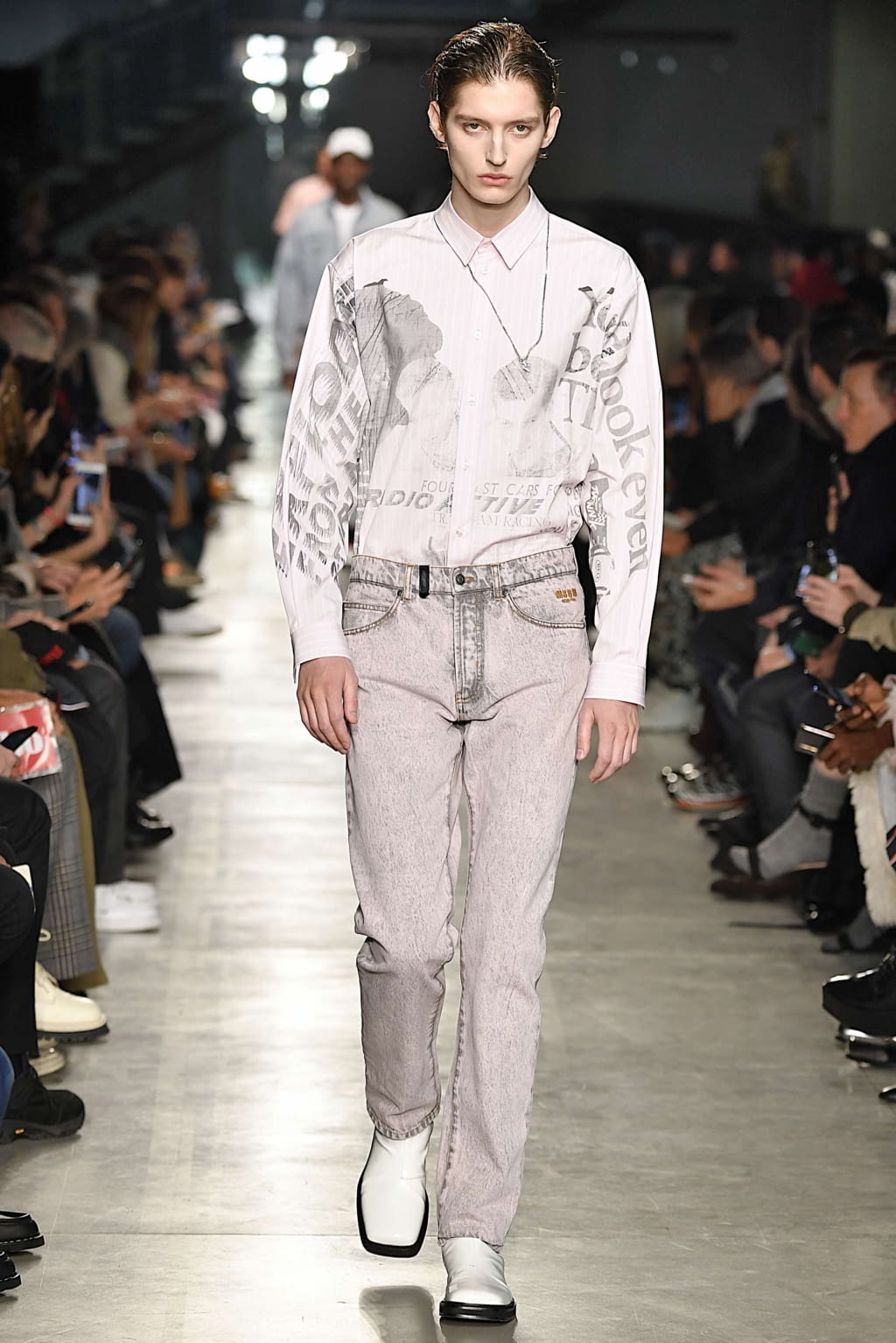 Fashion Week Milan Fall/Winter 2019 look 11 from the MSGM collection 男装