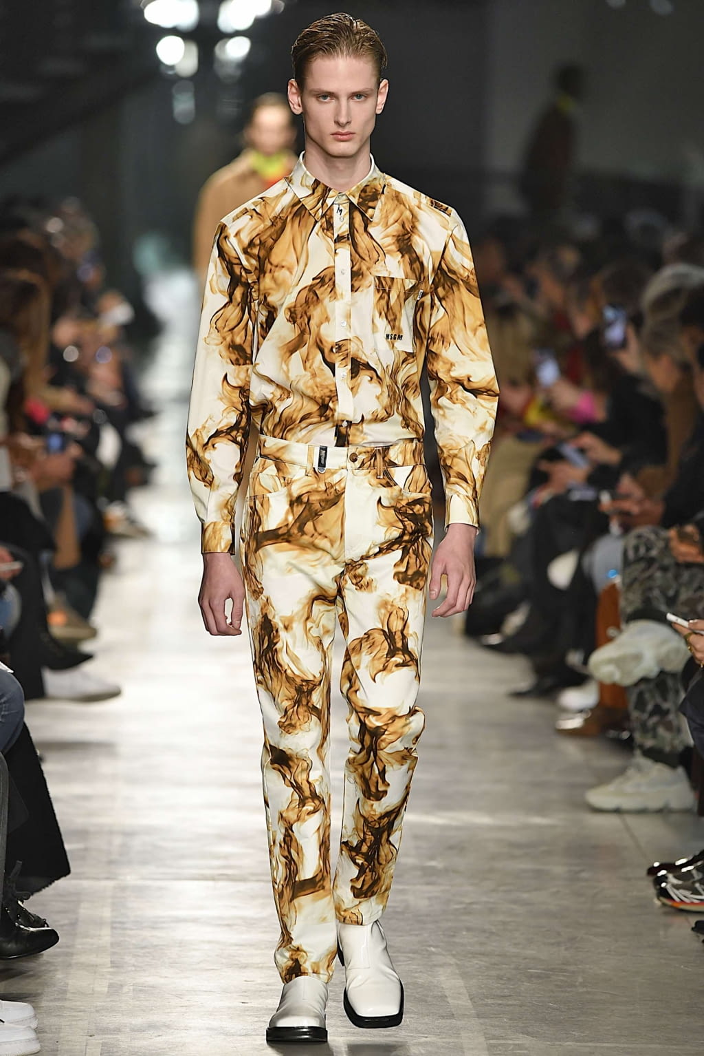 Fashion Week Milan Fall/Winter 2019 look 15 from the MSGM collection menswear