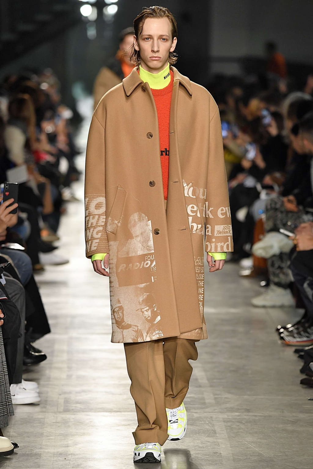 Fashion Week Milan Fall/Winter 2019 look 16 from the MSGM collection menswear
