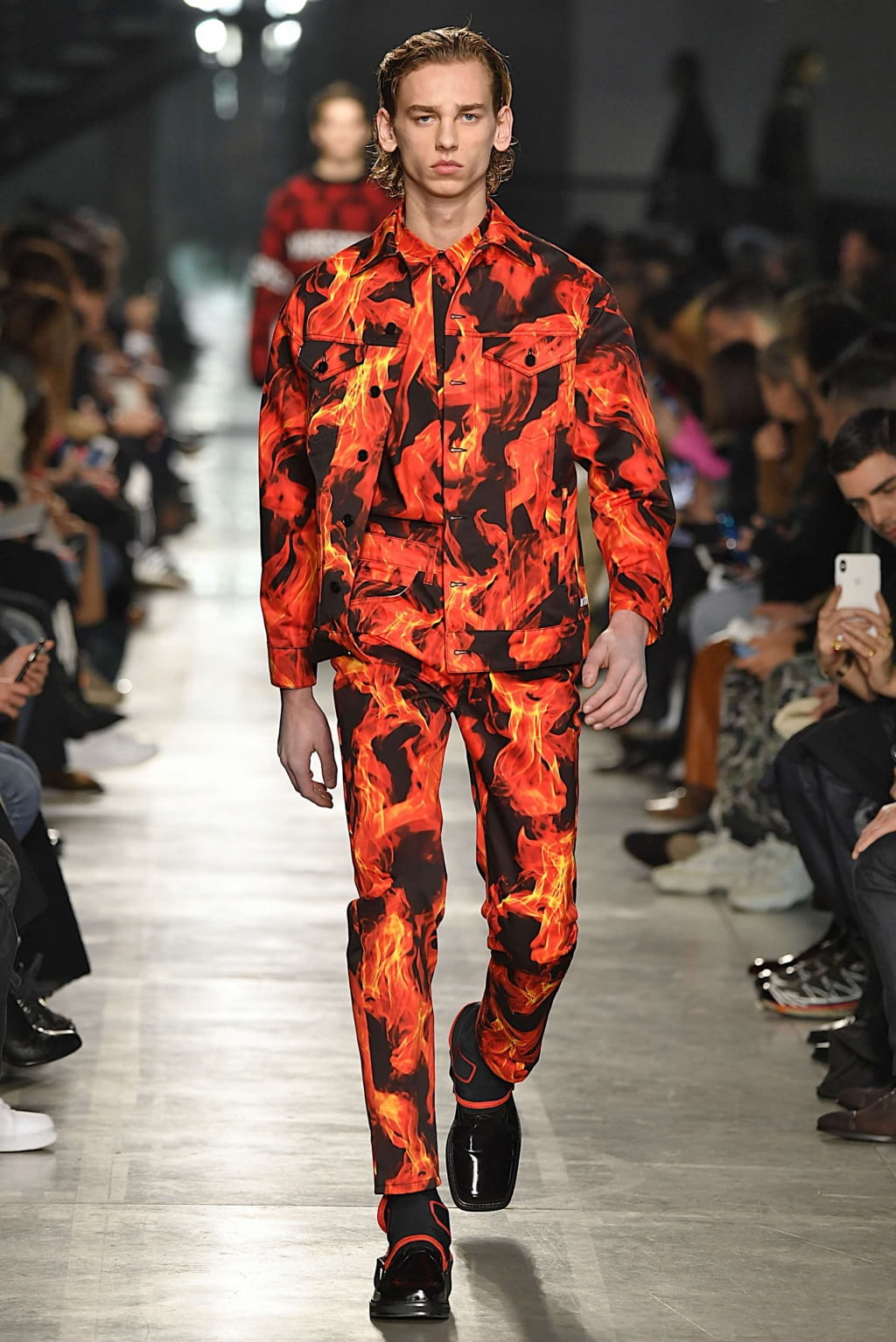 Fashion Week Milan Fall/Winter 2019 look 36 from the MSGM collection menswear