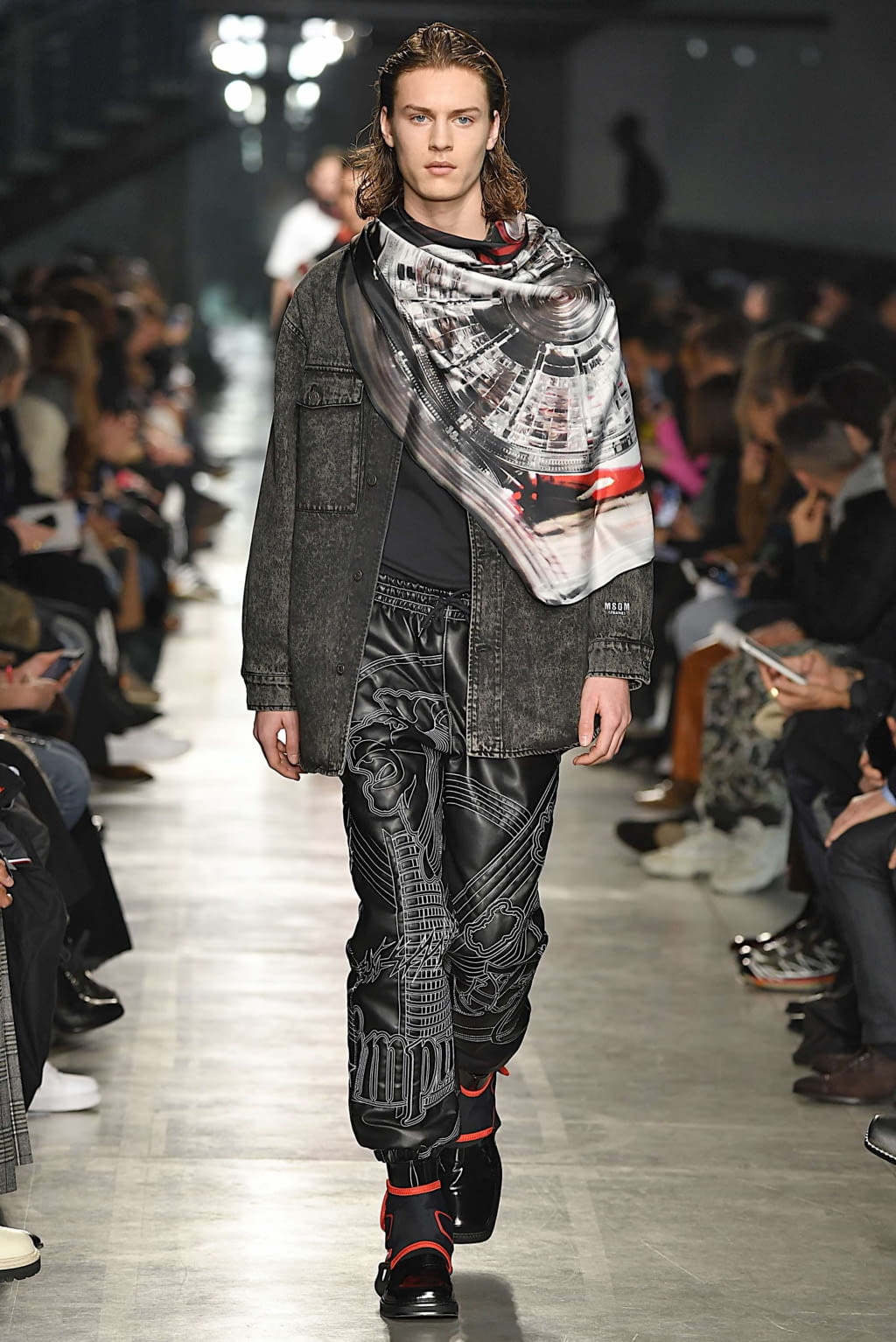 Fashion Week Milan Fall/Winter 2019 look 39 from the MSGM collection menswear
