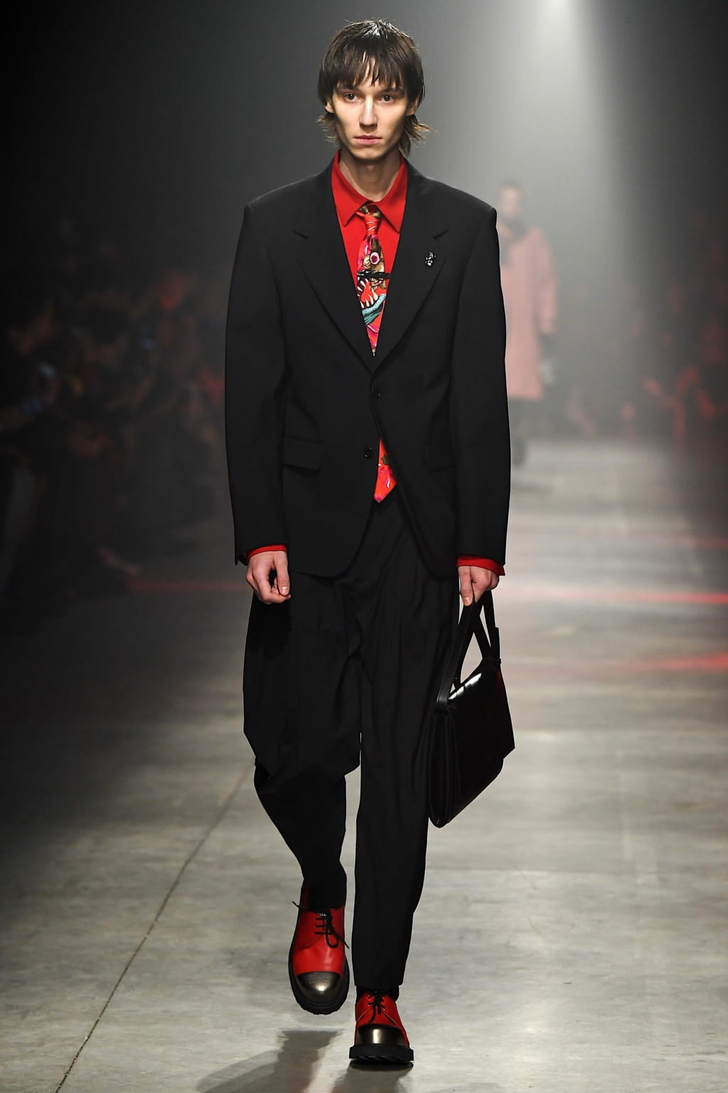 Fashion Week Milan Fall/Winter 2020 look 1 from the MSGM collection 男装