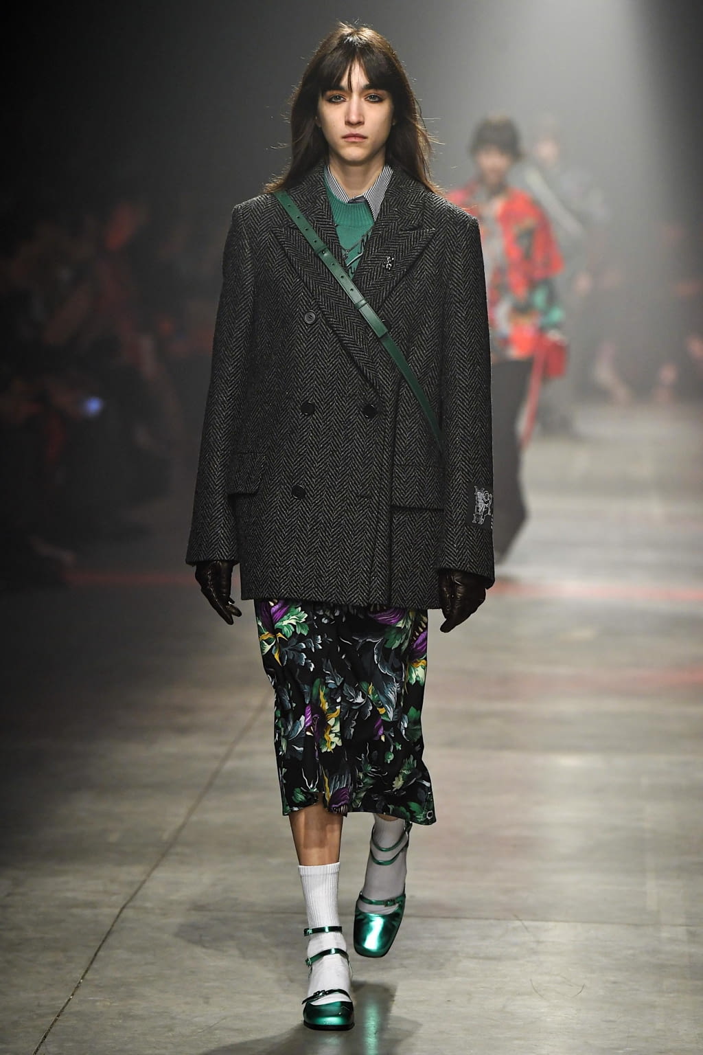 Fashion Week Milan Fall/Winter 2020 look 6 from the MSGM collection 男装