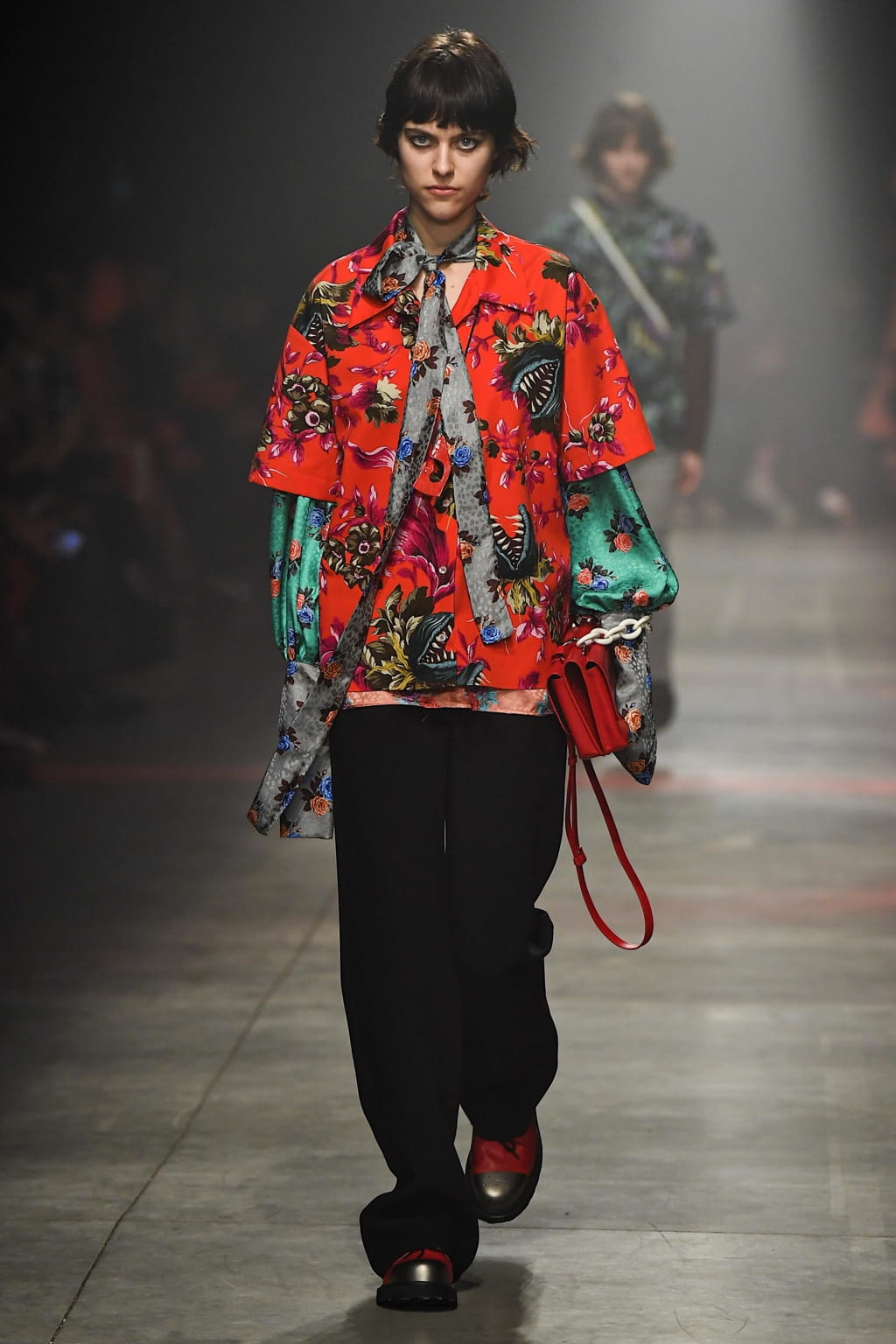 Fashion Week Milan Fall/Winter 2020 look 9 from the MSGM collection menswear