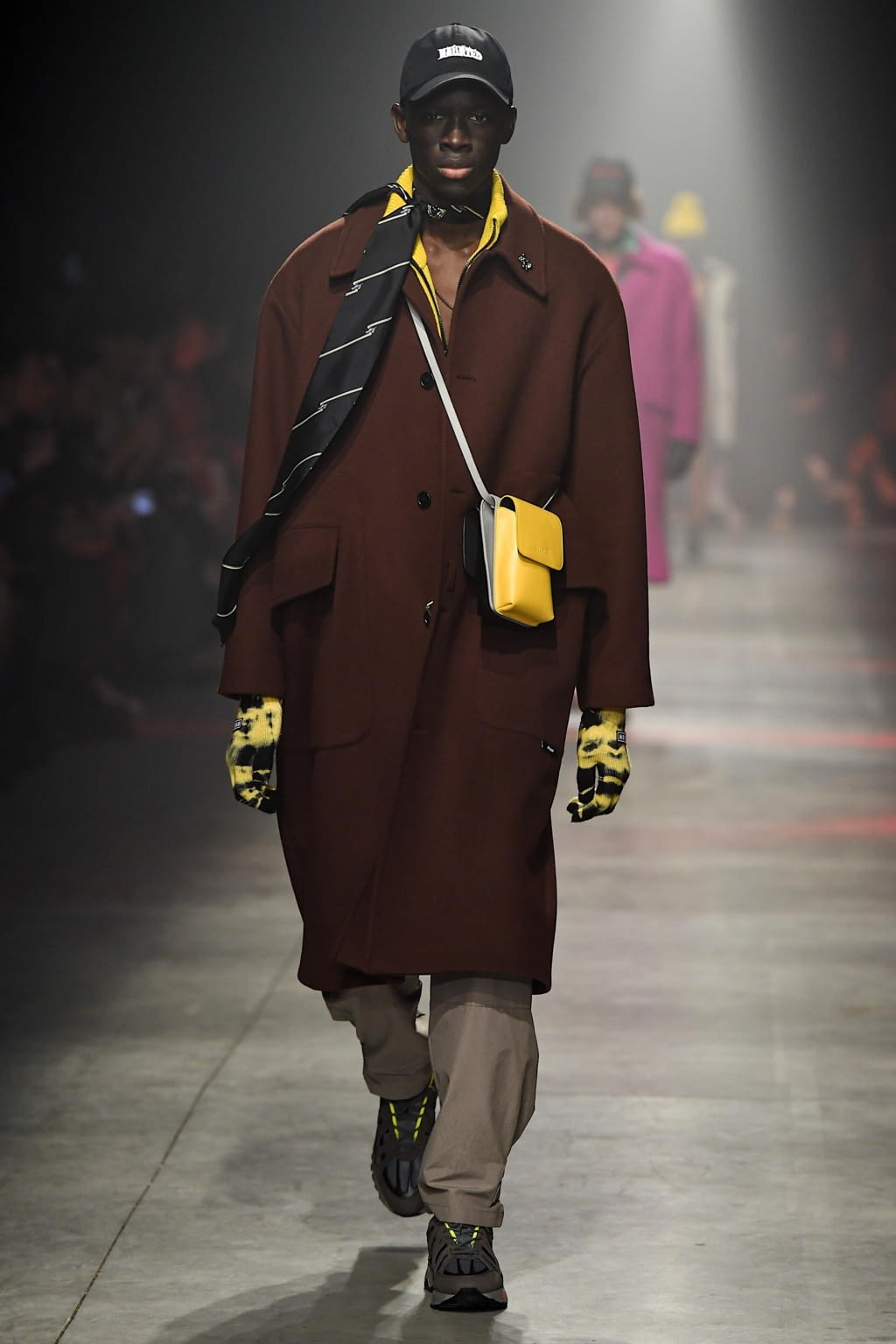 Fashion Week Milan Fall/Winter 2020 look 10 from the MSGM collection menswear